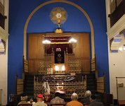 Innenansicht einer Synagoge